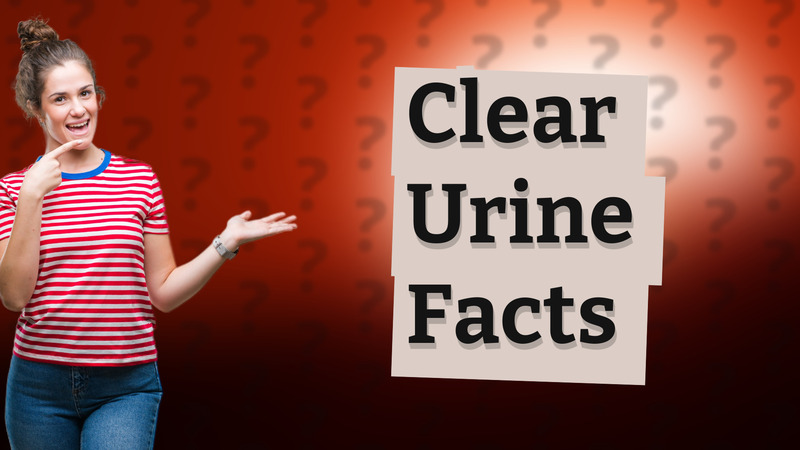 Clear Urine Facts