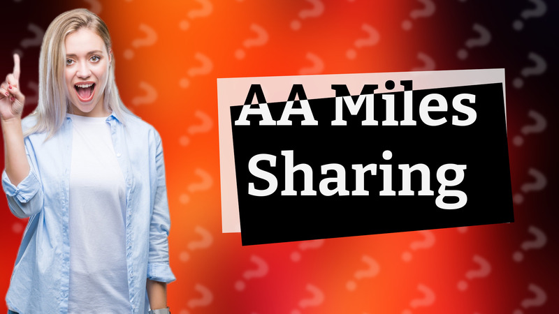 AA Miles Sharing