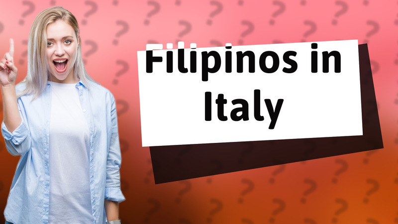 Filipinos in Italy