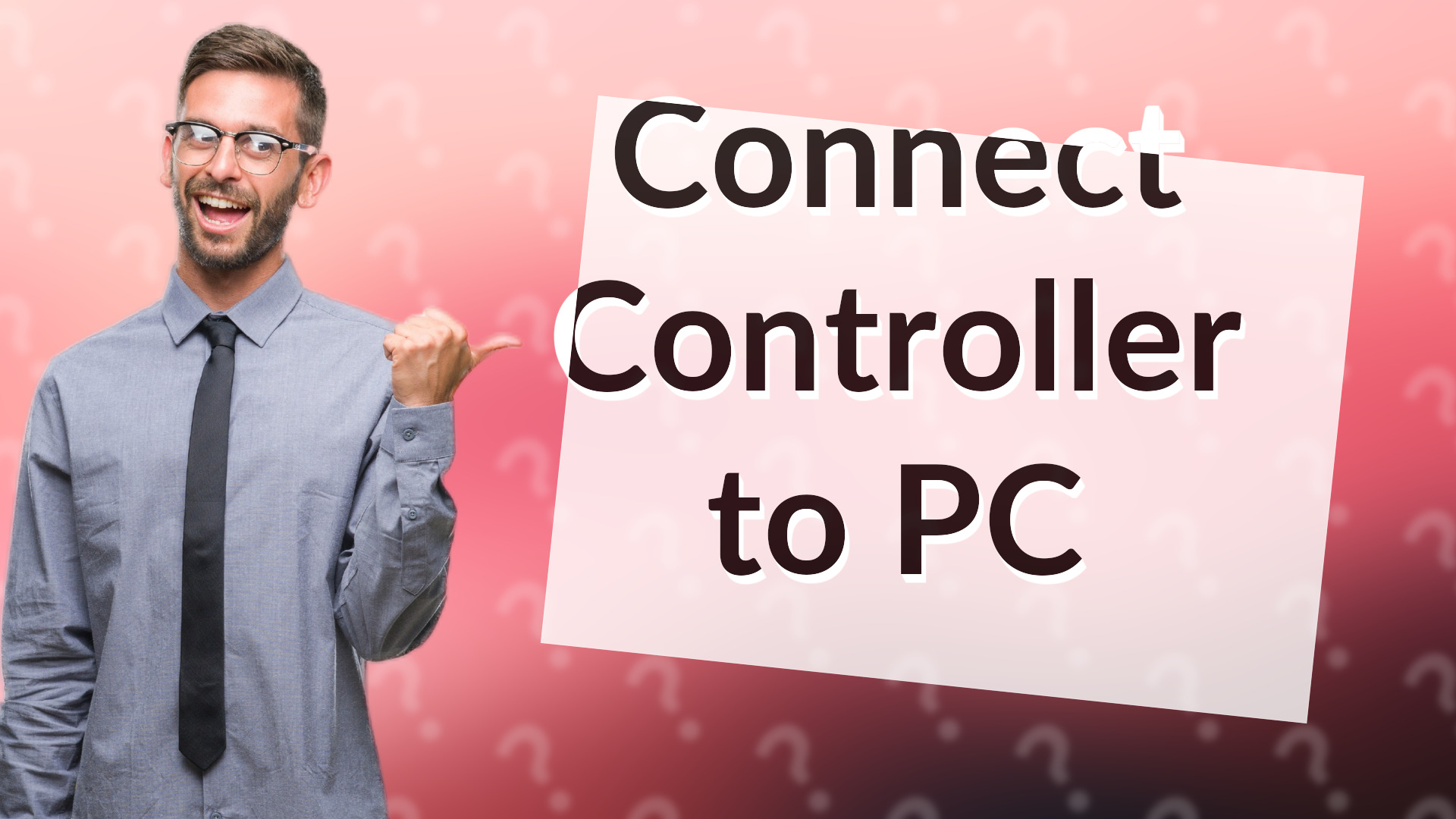 Connect Controller to PC