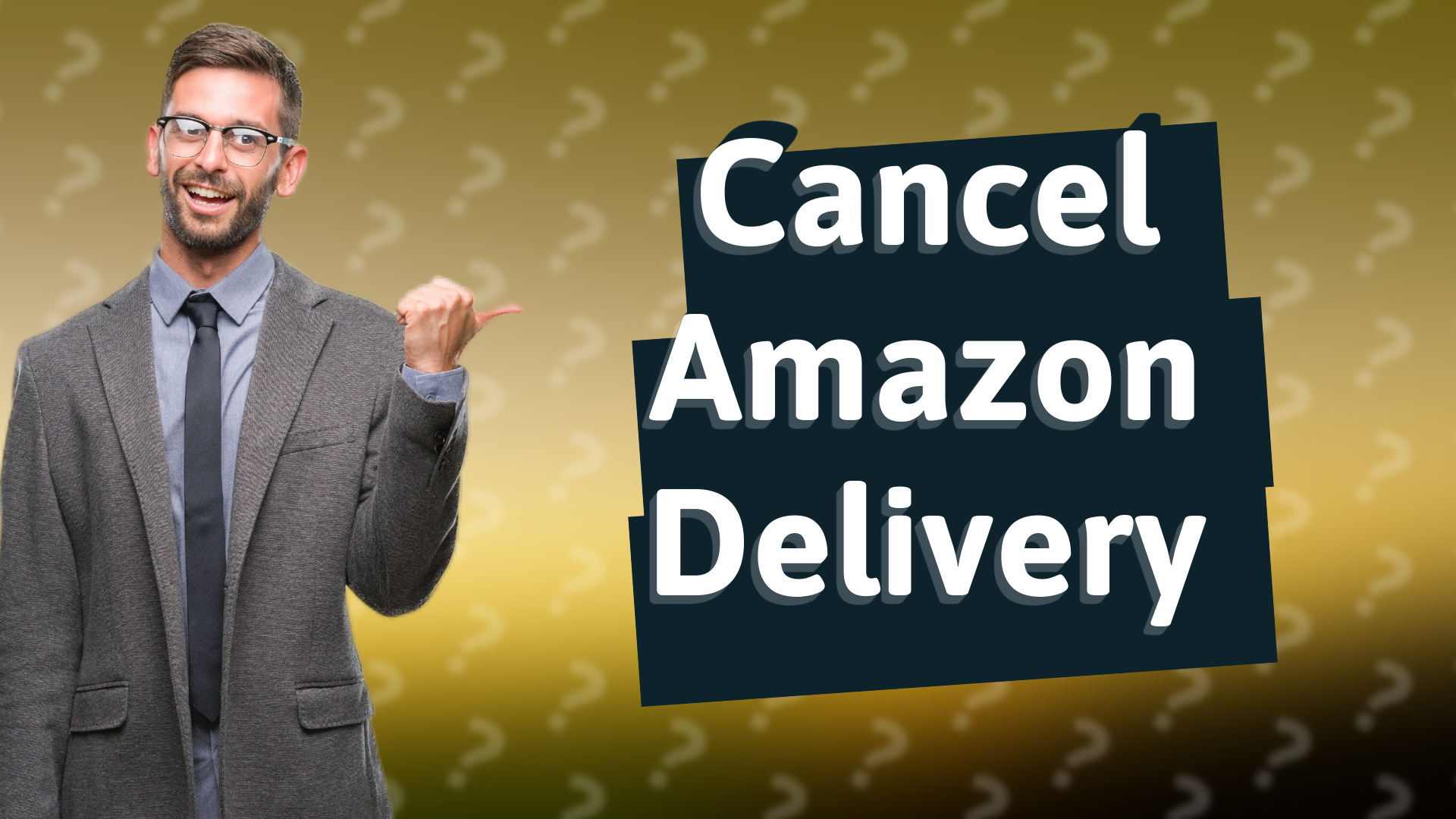 Cancel Amazon Delivery