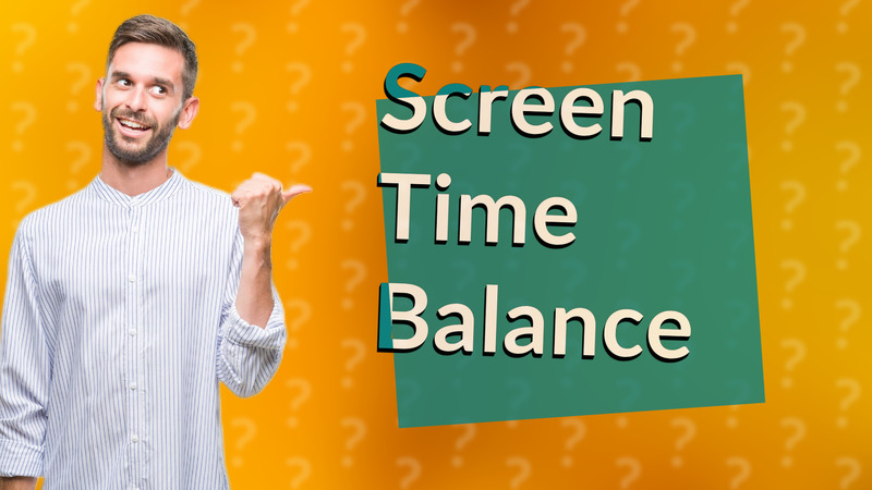 Screen Time Balance