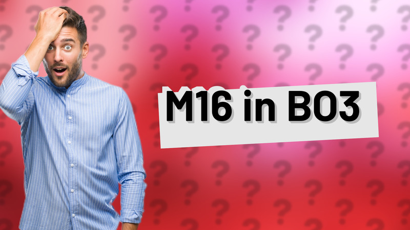 M16 in BO3