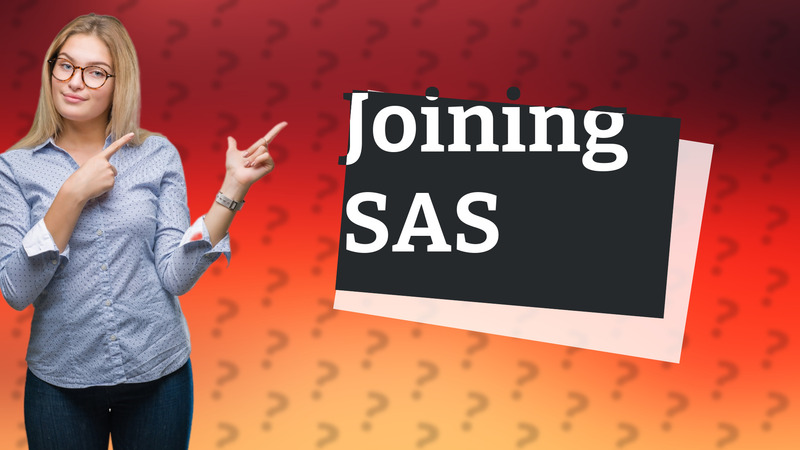 Joining SAS