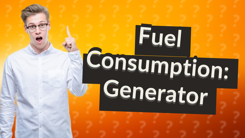 Fuel Consumption: Generator