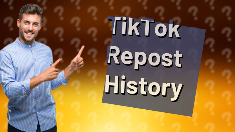 TikTok Repost History
