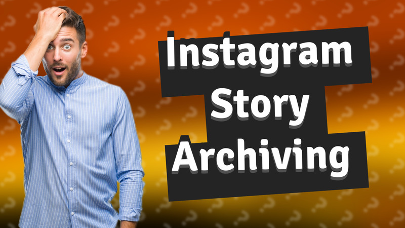 Instagram Story Archiving