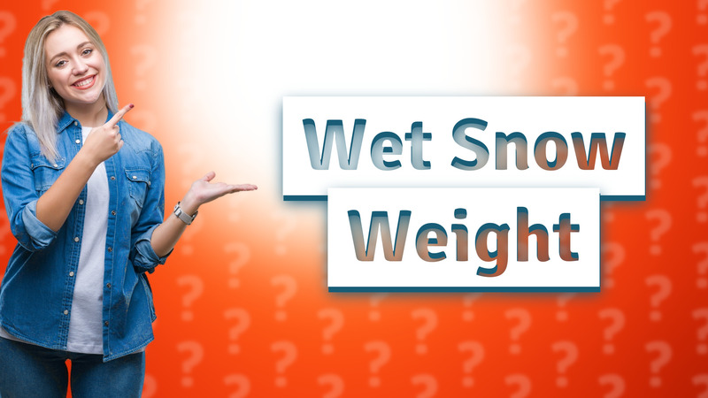 Wet Snow Weight