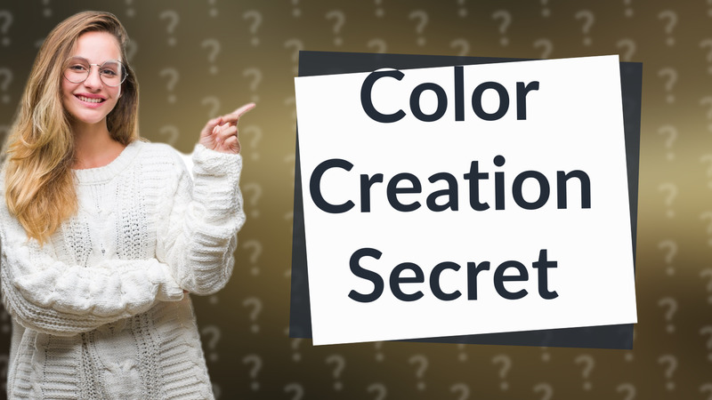 Color Creation Secret