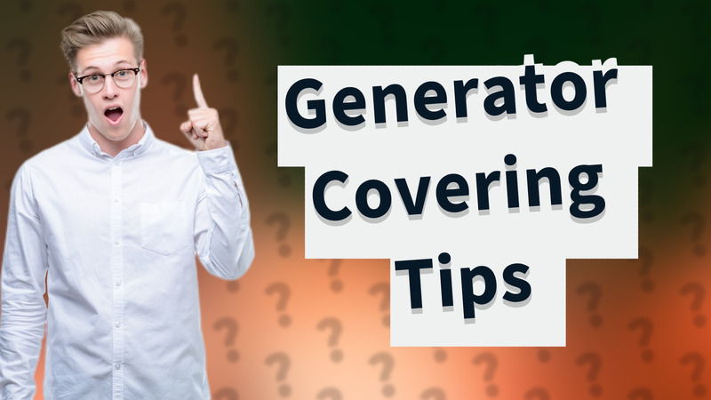 Generator Covering Tips