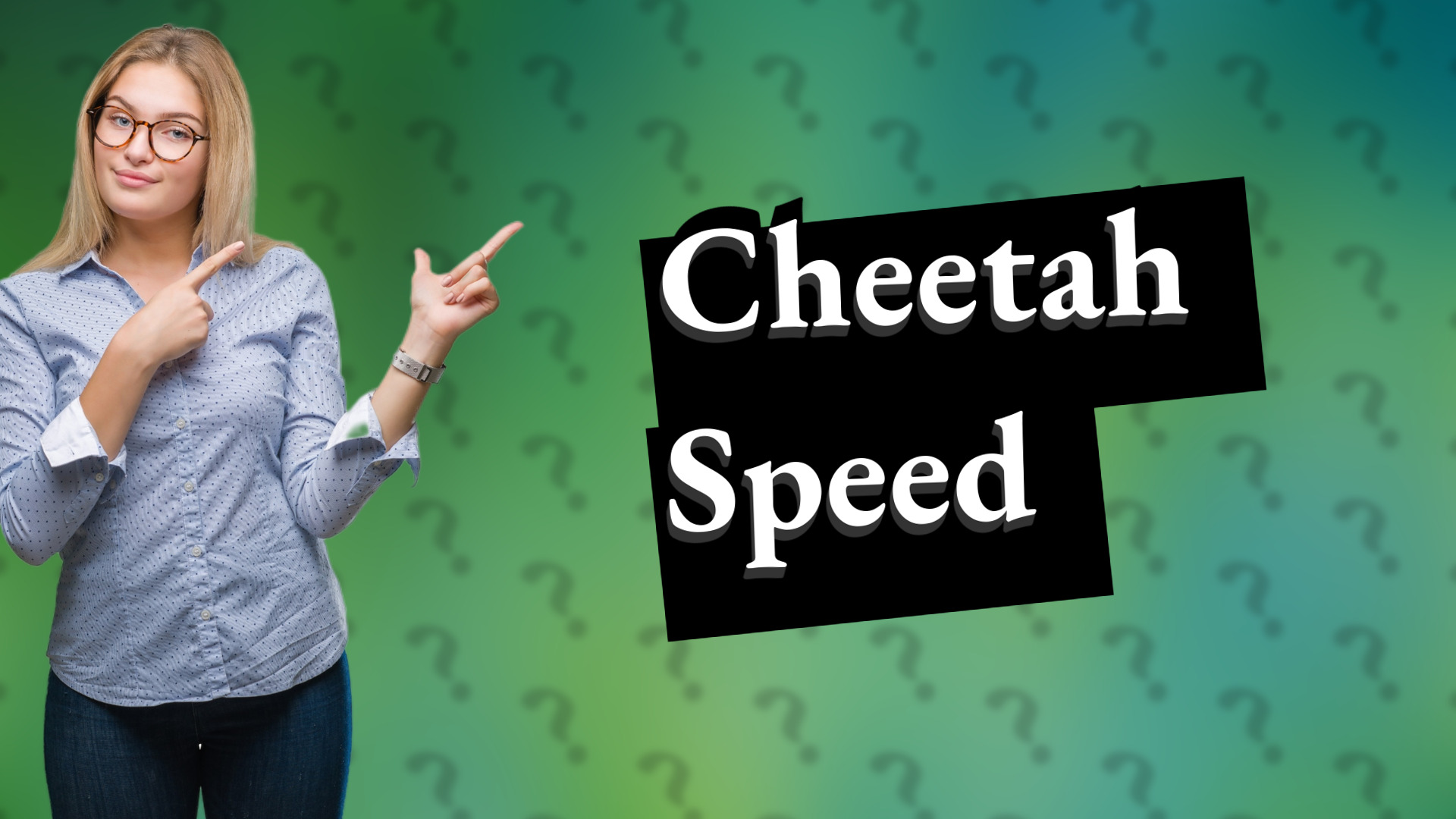 Cheetah Speed