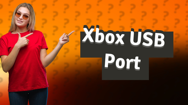 Xbox USB Port