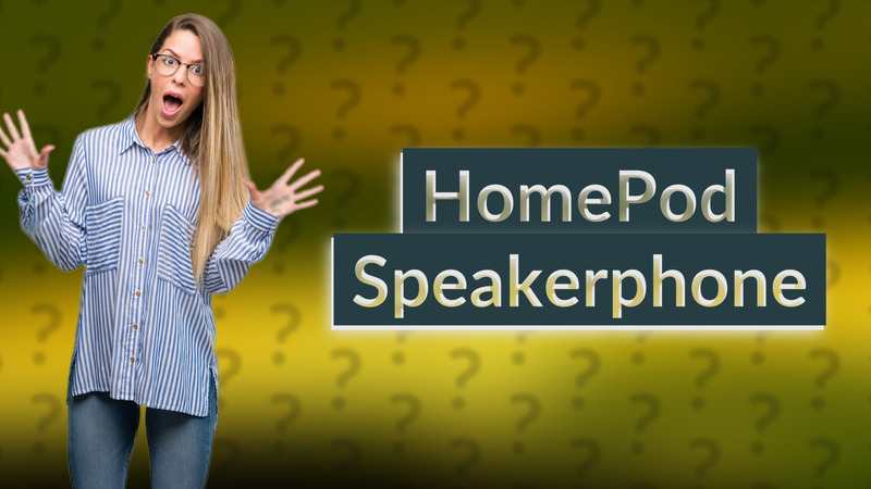 HomePod Speakerphone