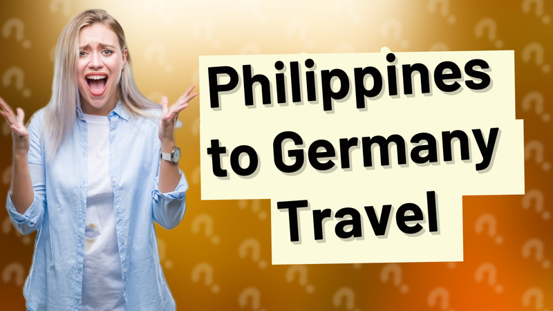 Philippines to Germany Travel