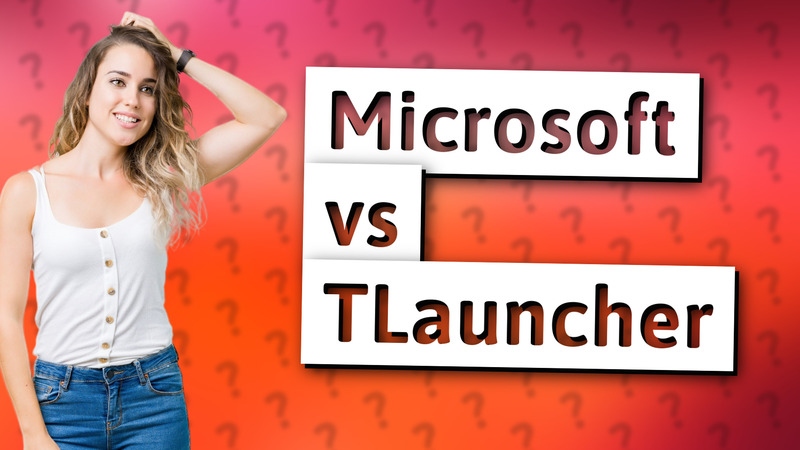 Microsoft vs TLauncher