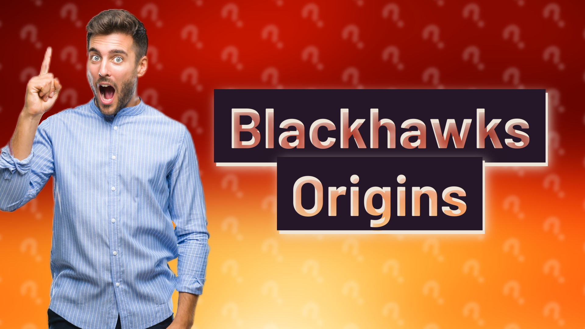 Blackhawks Origins