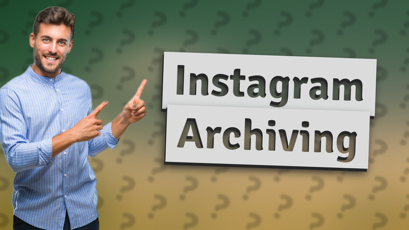 Instagram Archiving