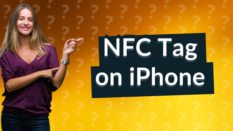 NFC Tag on iPhone