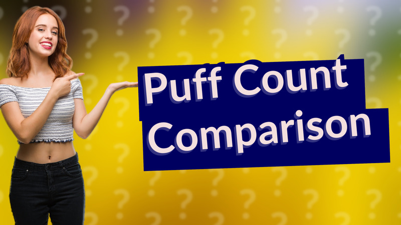 Puff Count Comparison