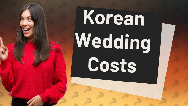 Korean Wedding Costs