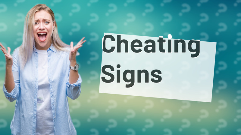 Cheating Signs
