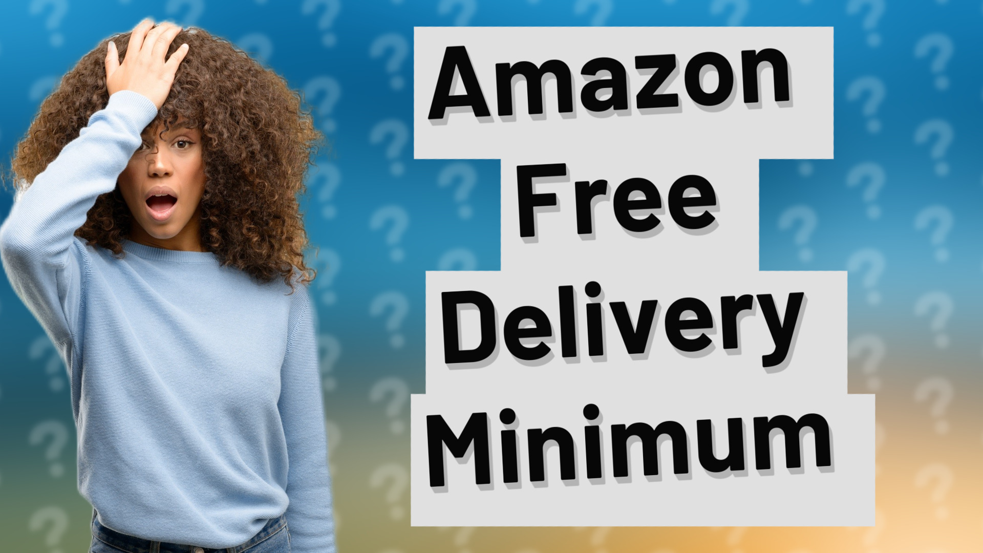 Amazon Free Delivery Minimum