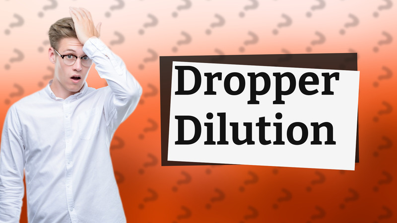 Dropper Dilution