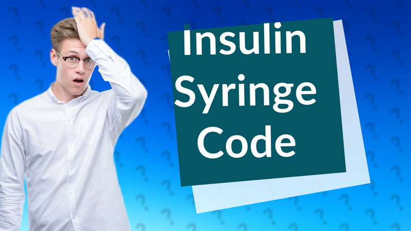 Insulin Syringe Code