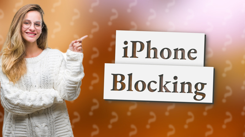 iPhone Blocking