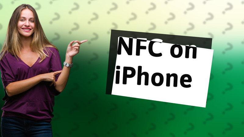 NFC on iPhone