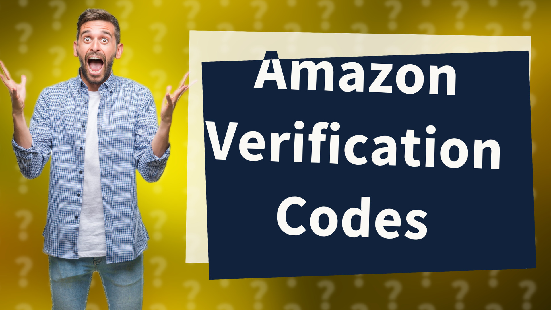 Amazon Verification Codes