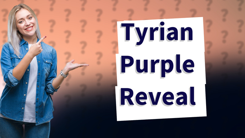 Tyrian Purple Reveal
