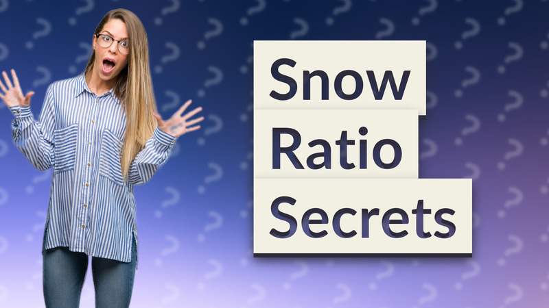 Snow Ratio Secrets