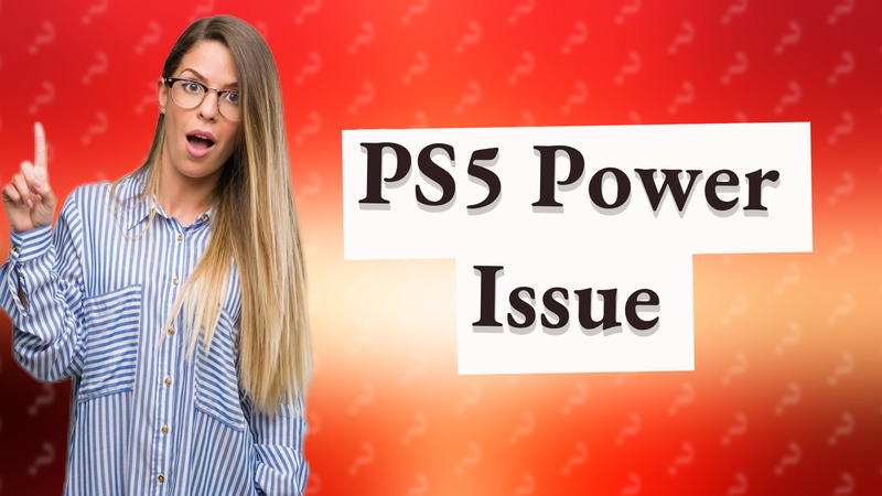 PS5 Power Issue