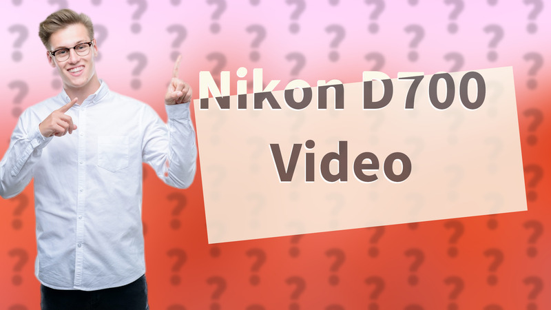 Nikon D700 Video