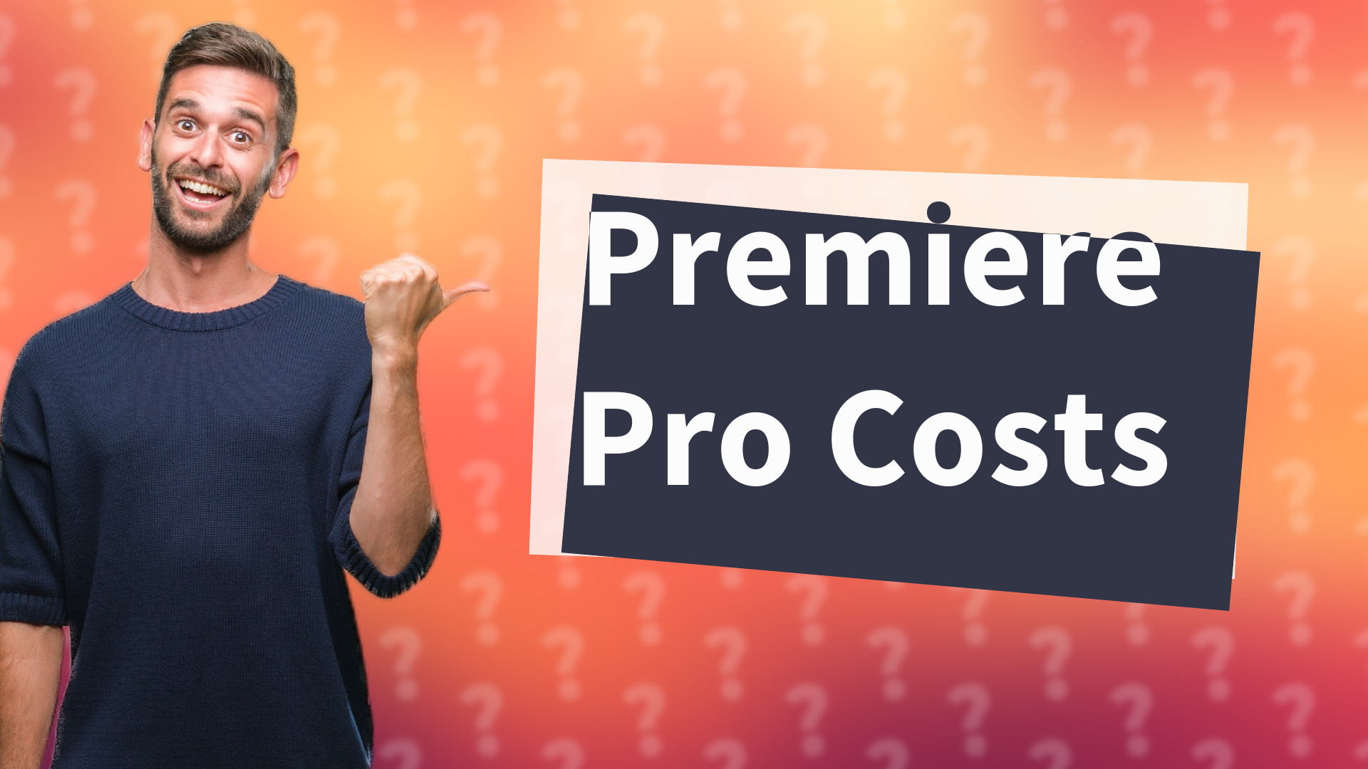 Premiere Pro Costs
