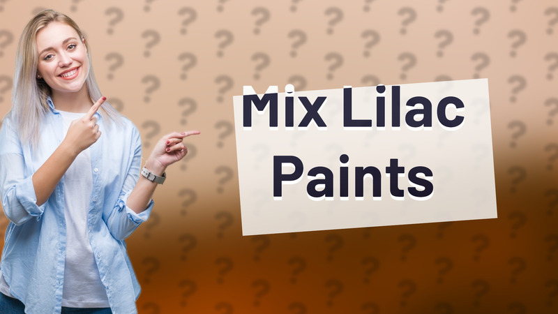 Mix Lilac Paints