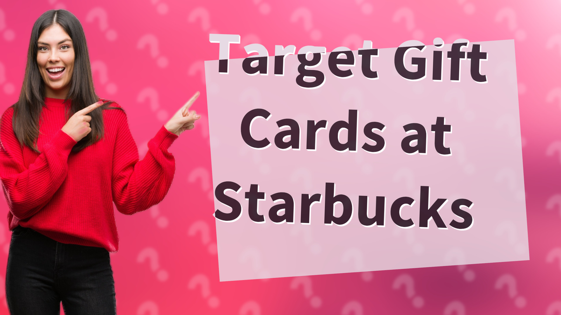 Target Gift Cards at Starbucks