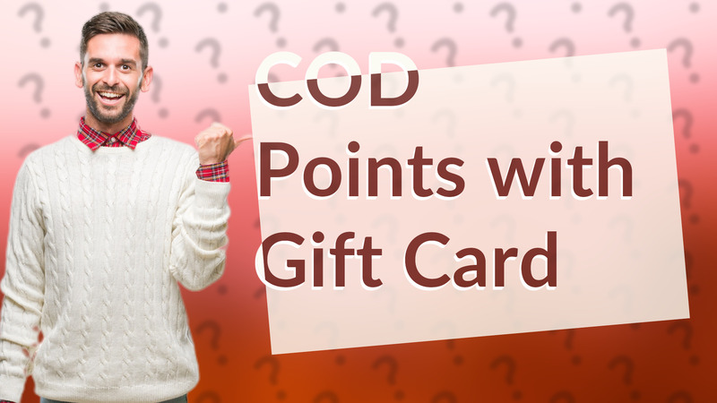 COD Points with Gift Card