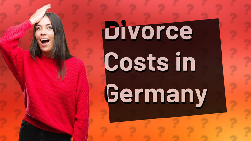 Divorce Costs in Germany