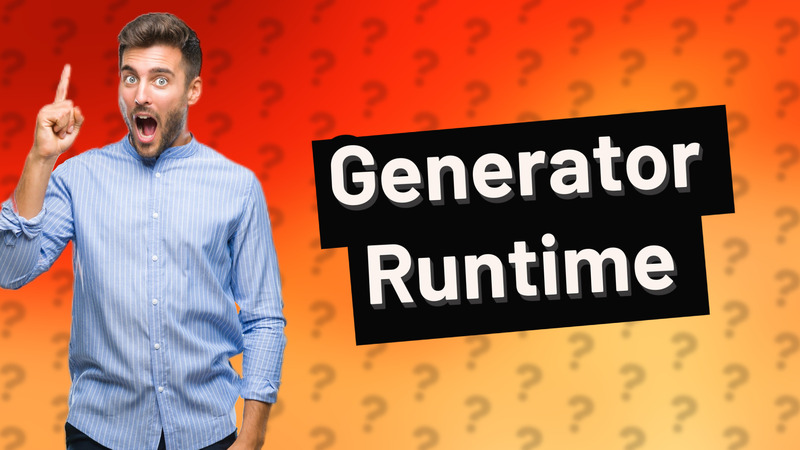 Generator Runtime