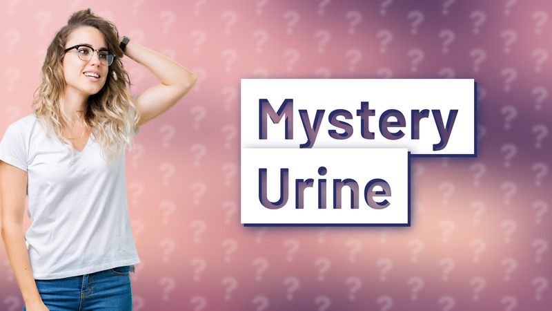 Mystery Urine