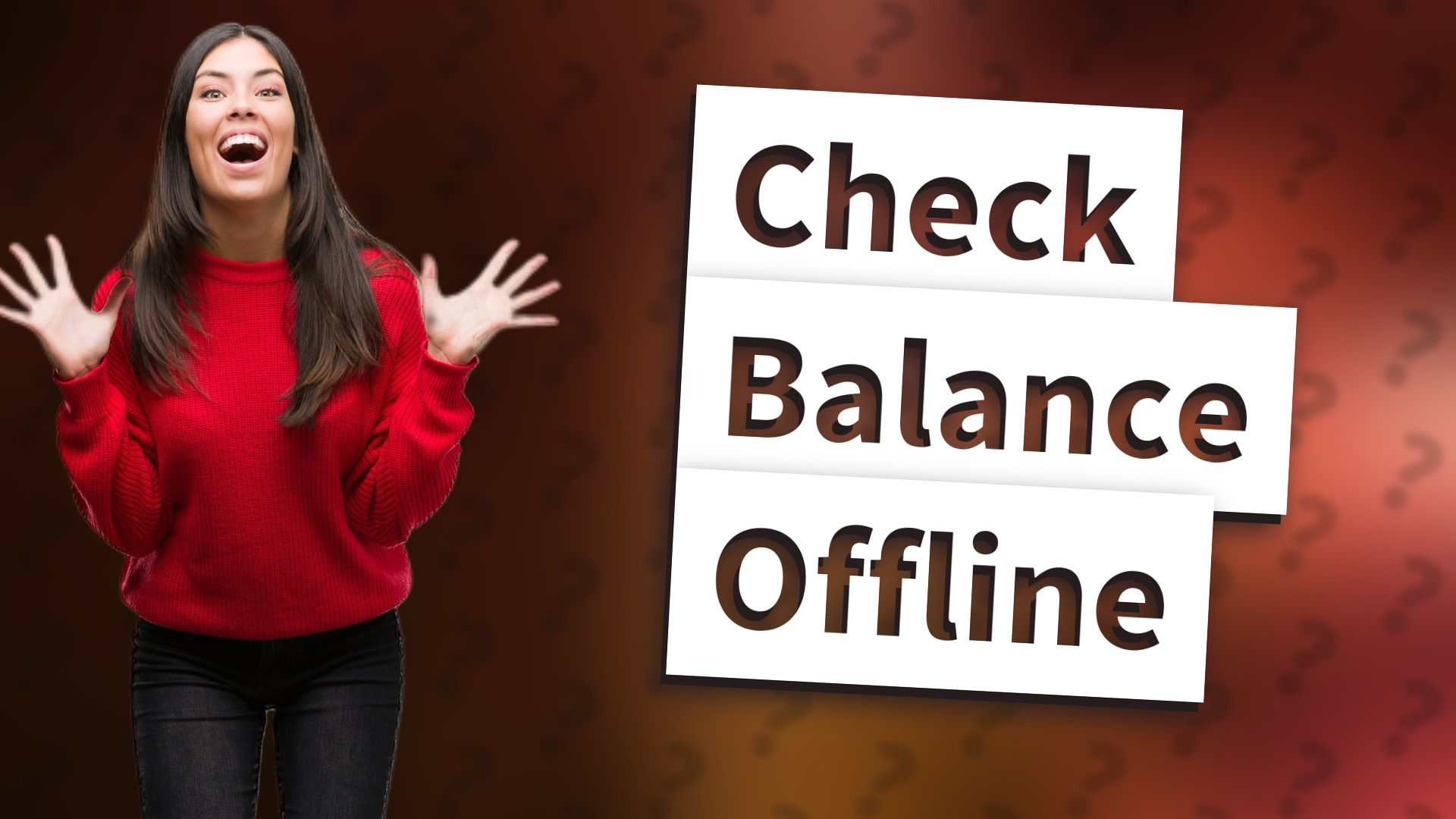 Check Balance Offline