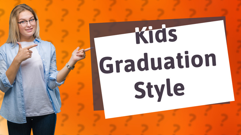 Kids Graduation Style