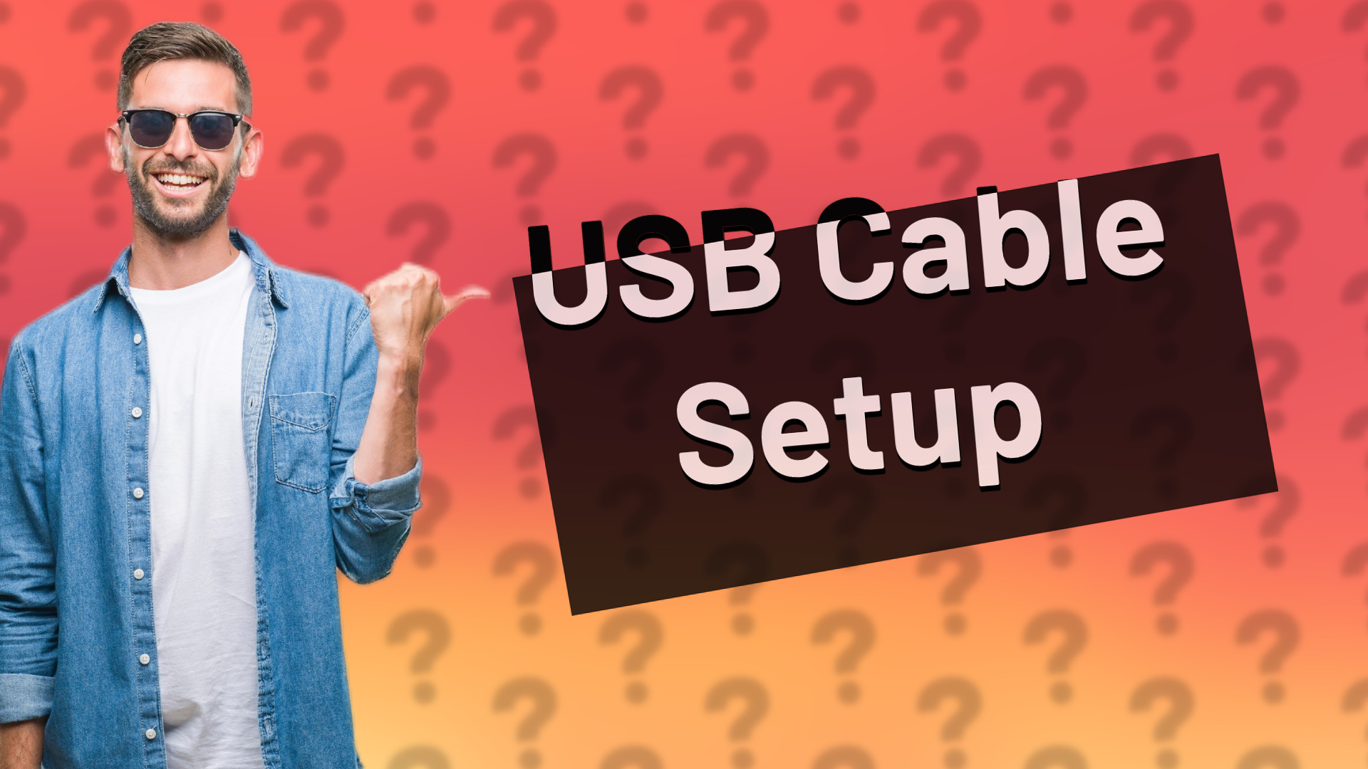 USB Cable Setup