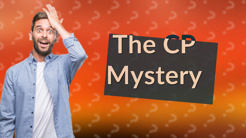 The CP Mystery