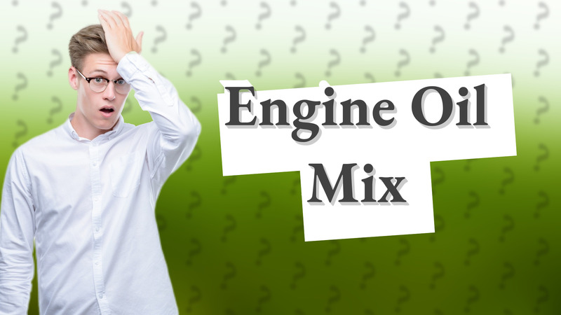 Engine Oil Mix