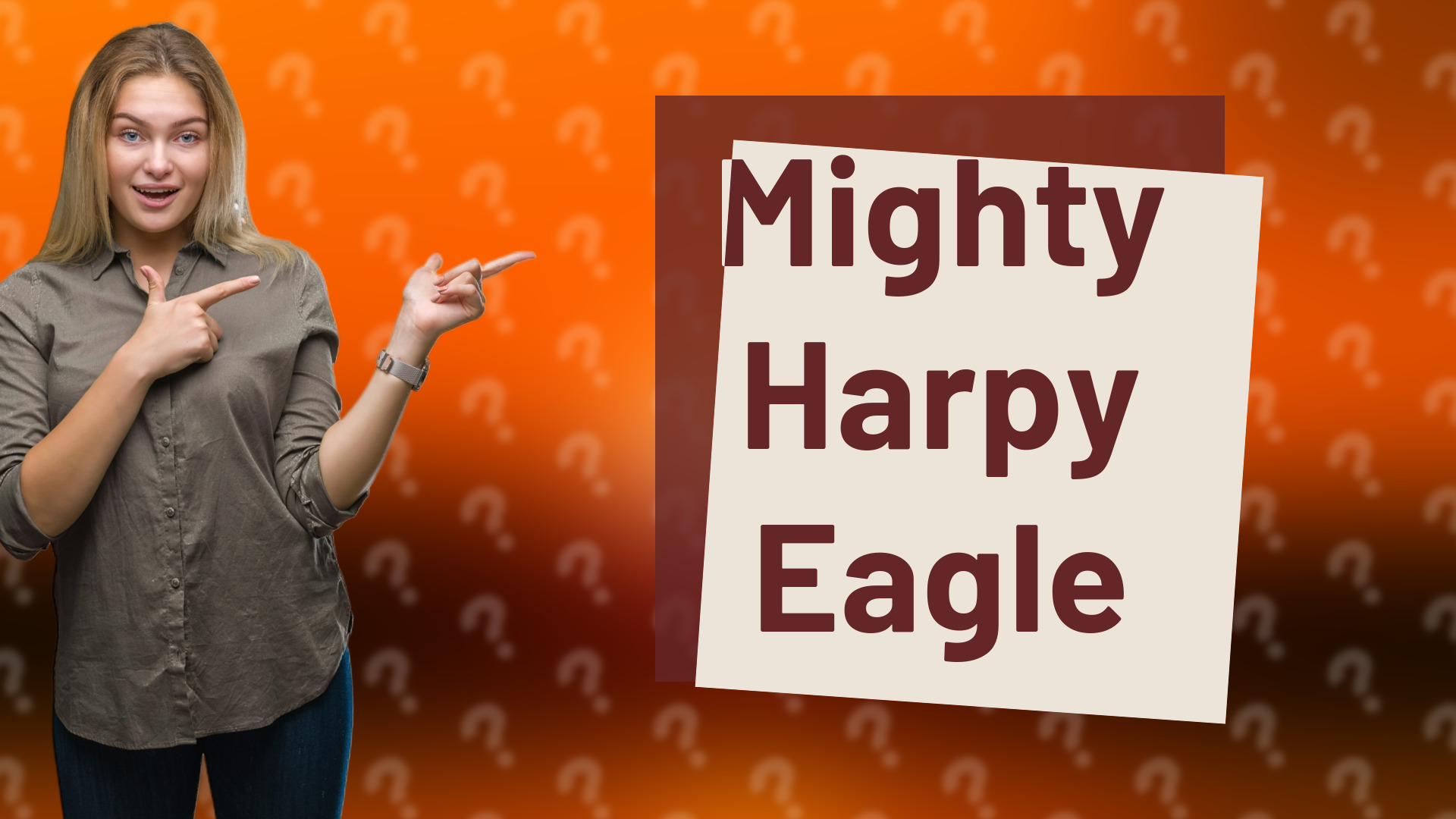 Mighty Harpy Eagle