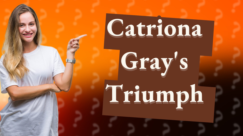 Catriona Gray's Triumph