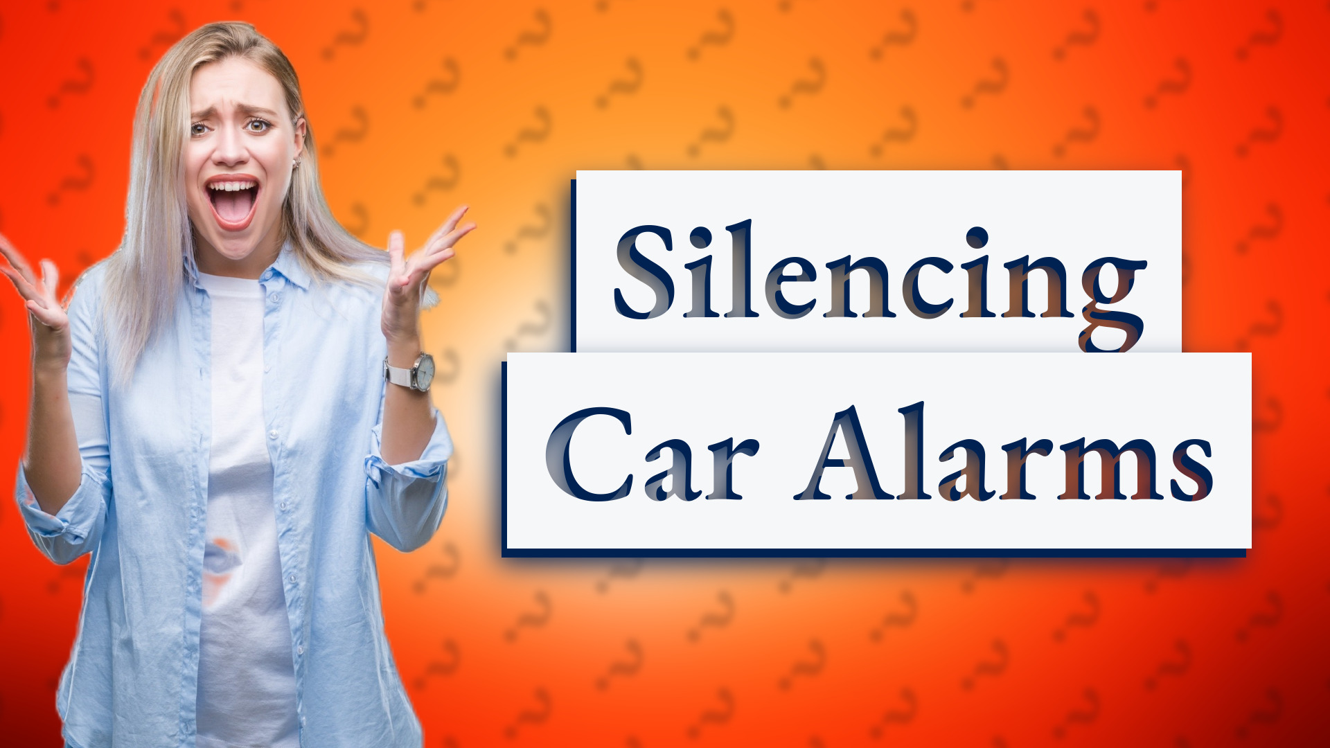 Silencing Car Alarms